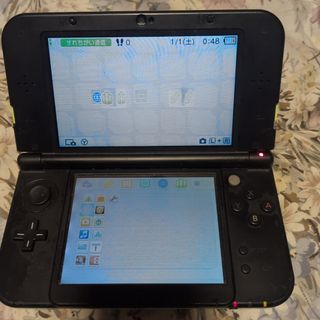 Nintendo 3DS NEW ニンテンドー 本体 LL ライム/ブラック