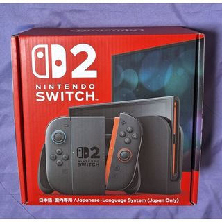 即購入OK　発送1~3　Nintendo Switch2(日本語・国内専用) ニンテンドースイッチ2 ゲーム機本体　新品 未開封