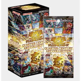 遊戯王 QUARTER CENTURY ART COLLECTION シュリンク付き 18BOX