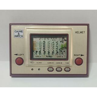 任天堂ゲームウォッチ ヘルメット 可動品ですが【 ジャンク扱い品 】