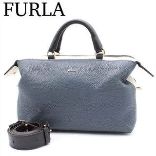 FURLA ブロガー ハンドバッグ 2way ミニボストンバッグ レザー