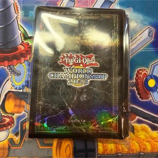 【特価】遊戯王　WCS 2025 スリーブ　黒　未開封　パリ　デッキシールド