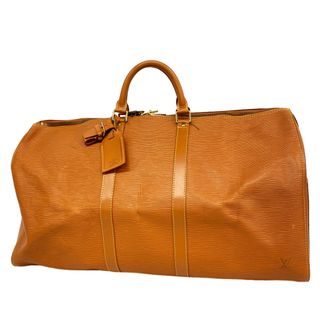 【6ib2826】ルイヴィトン ボストンバッグ エピ キーポル55 M42958 ジパングゴールド【中古】メンズ レディース ユニセックス