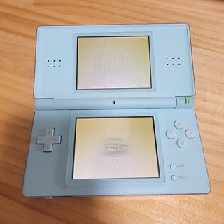 ​【ジャンク品】ニンテンドーDS Lite アイスブルー 本体 タッチペン付き