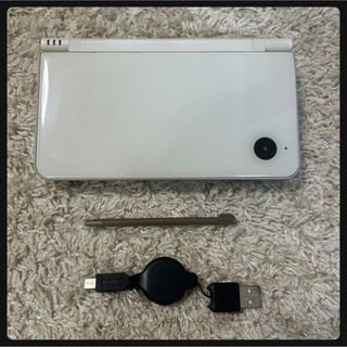 動作確認済 ニンテンドーDSi LL ナチュラルホワイト 本体 タッチペン