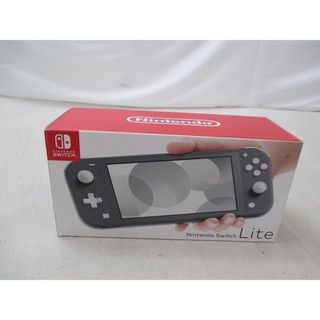  中古品 ゲーム Nintendo switch ニンテンドースイッチ 本体 HDH-001 グレー 動作品 箱付き