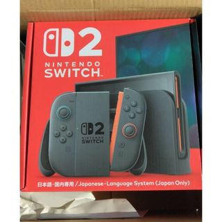 新品未開封　Nintendo Switch2本体 日本語•国内専用 任天堂