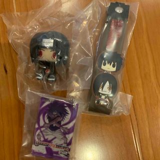 一番くじ NARUTO疾風伝　ちょこのっこ フィギュア ぽこっとちゃーむ　暁 イタチ　サスケ　大蛇丸