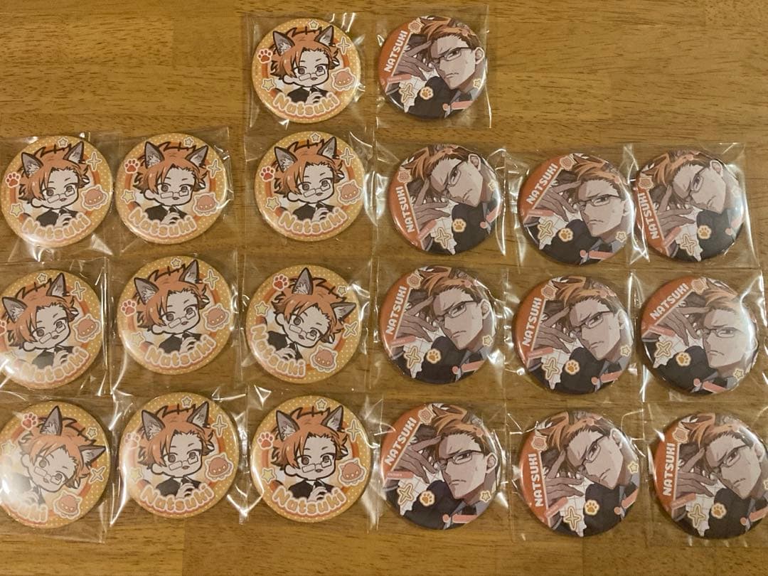 東京エイリアンズ　ねこねっこ　兵吾夏希　缶バッジ×20