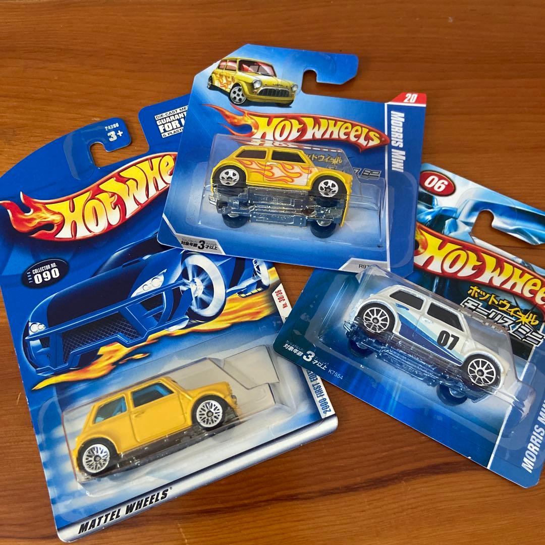 【未開封】ホットウィール　モーリスミニ　ミニクーパー　3台ホットウィール;未使用