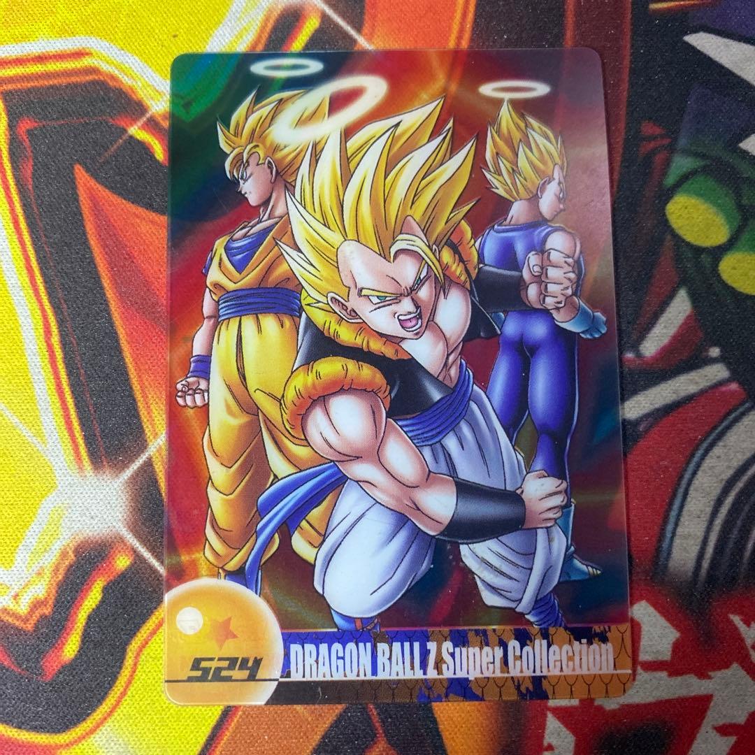 ドラゴンボール ウエハース 森永 ゴジータ 524有些许损伤或污渍