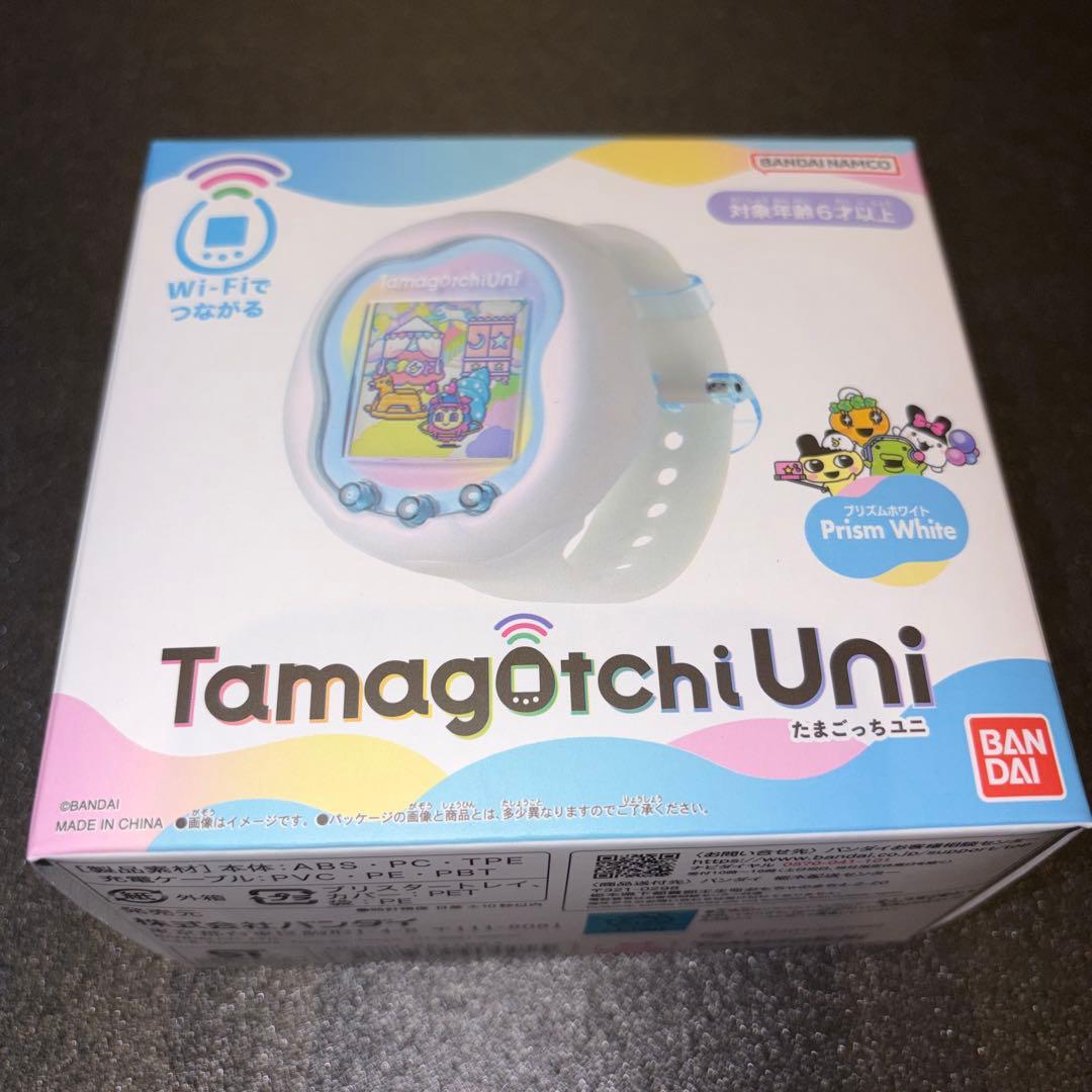 【新品未使用】Tamagotchi Uni Prism White　本体