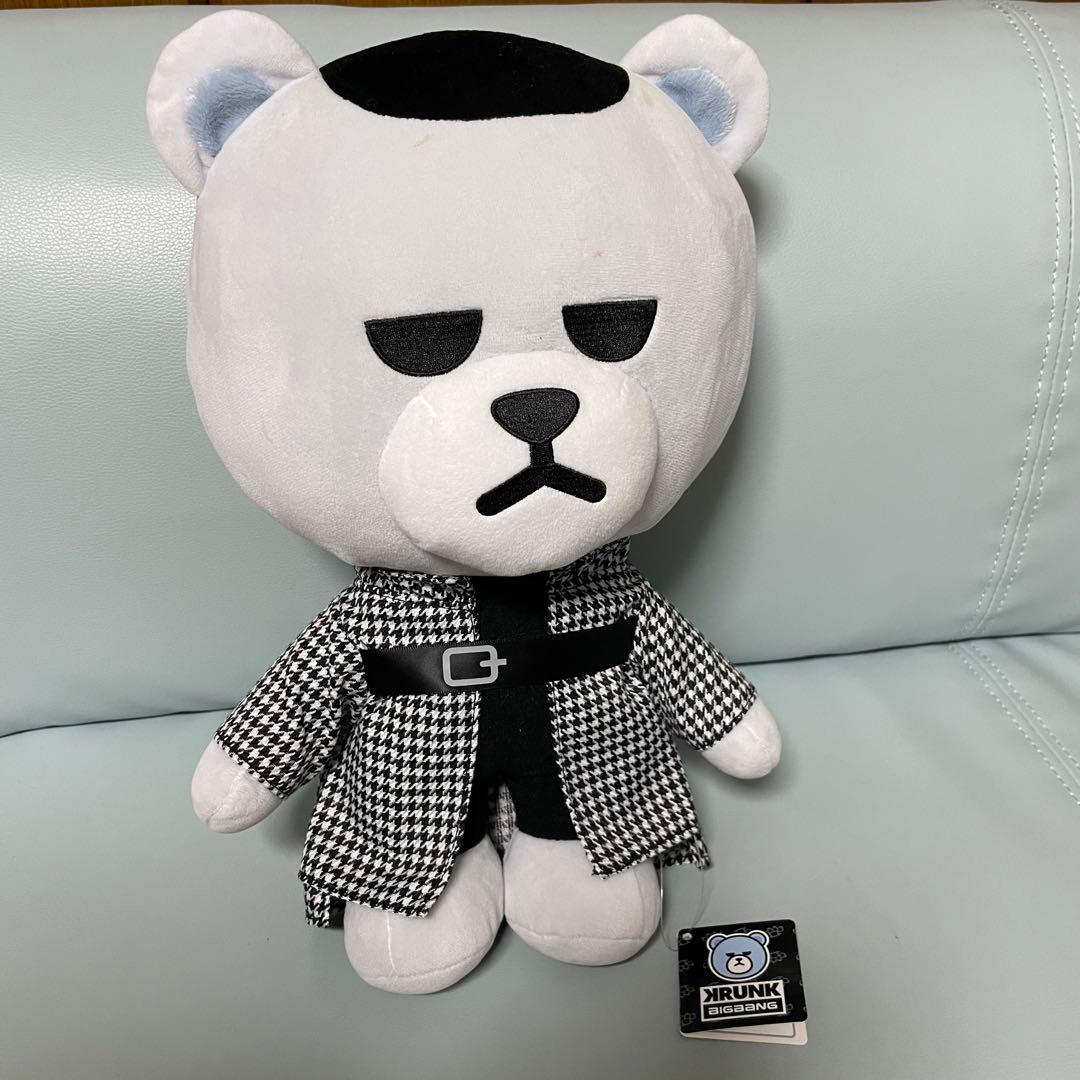 【ワケあり】KRUNK×BIGBANG MONSTER BIGぬいぐるみ スンリ有些许损伤或污渍