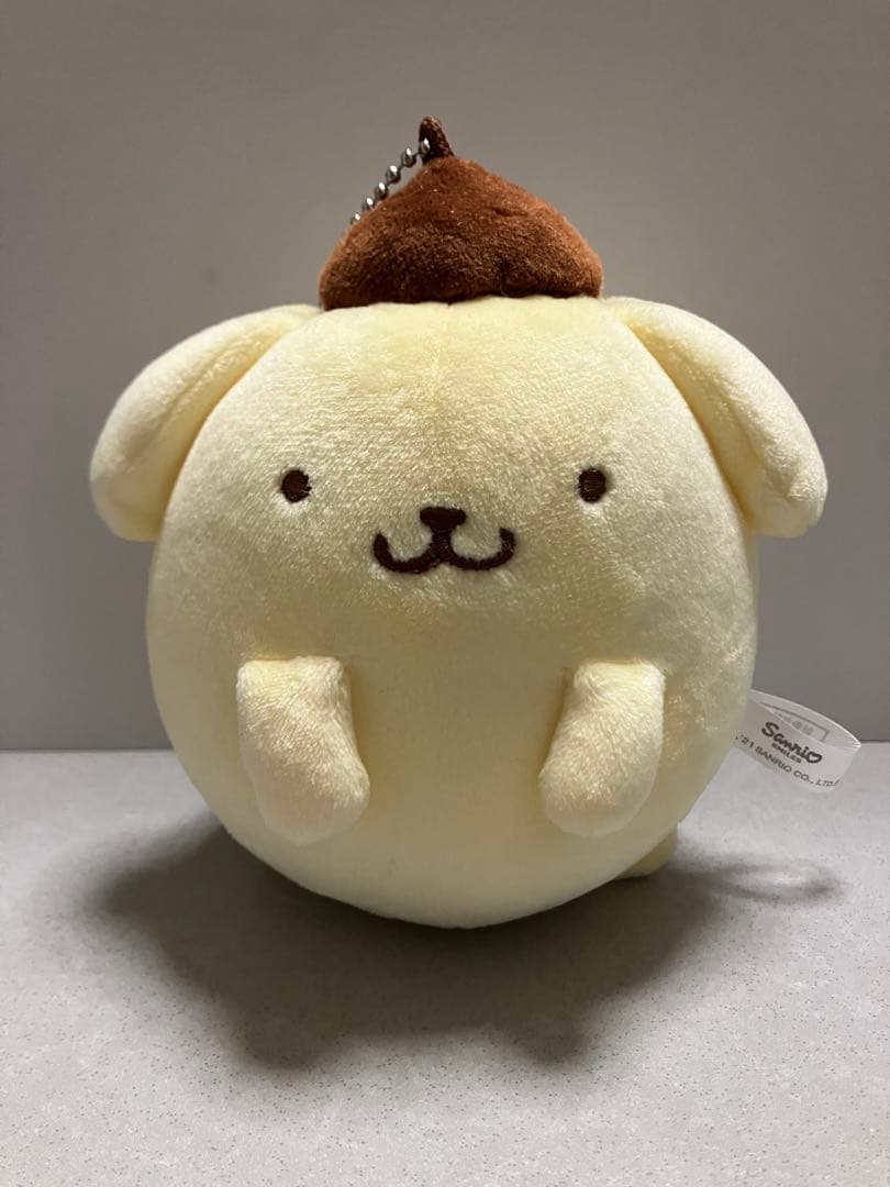 ポムポムプリン ぬいぐるみキーホルダー