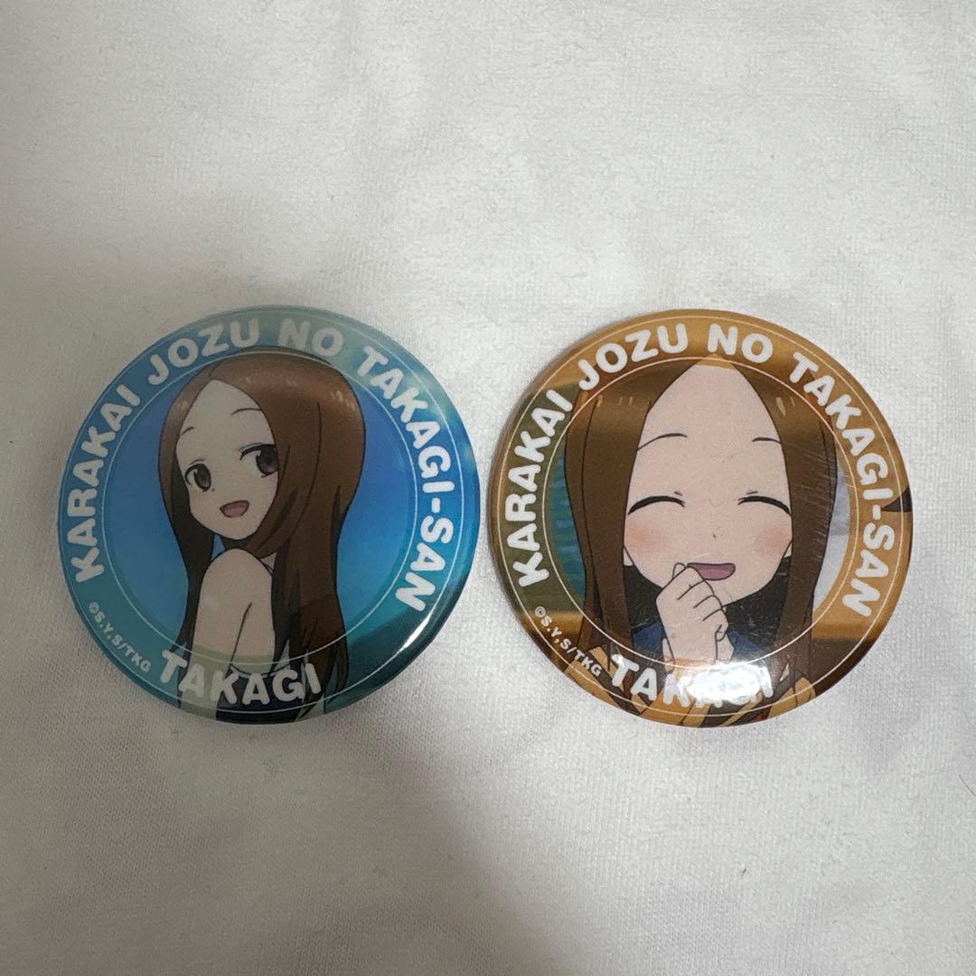 からかい上手の高木さん 缶バッチ没有明显的损伤或污渍