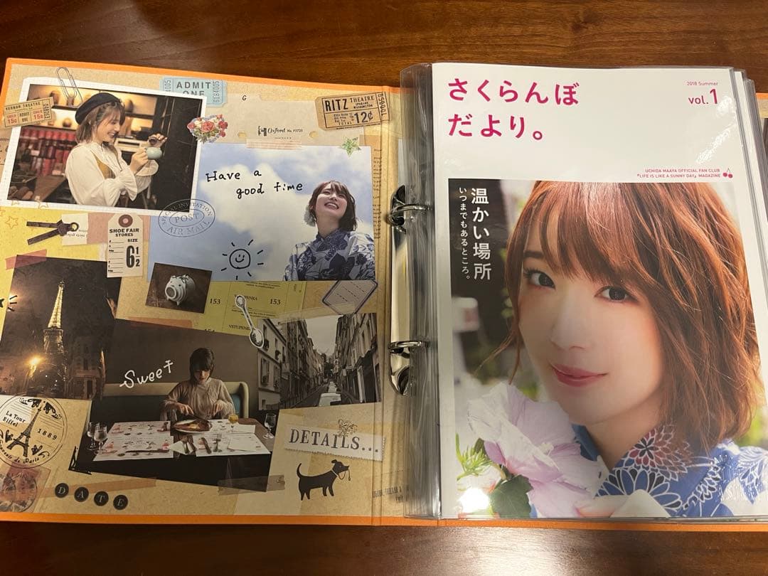 内田真礼 FC会報誌 さくらんぼだより。No.1〜21