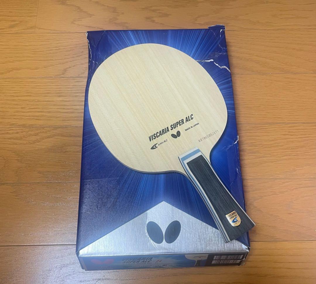 バタフライ ビスカリアスーパーALC FLグリップ 91g 中古 卓球 ラケット有些许损伤或污渍