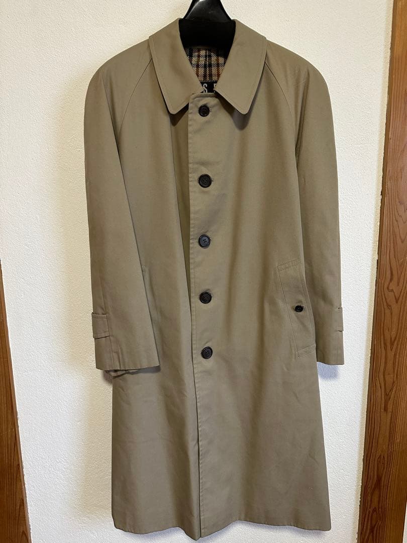 【最終価格】DAKS☆ステンカラートレンチコートDaks;没有明显的损伤或污渍