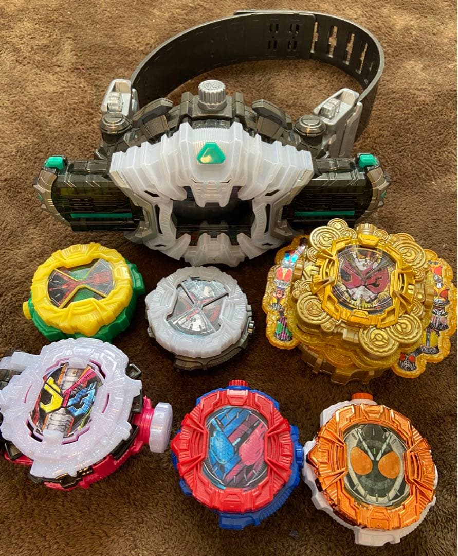 仮面ライダージオウ変身ベルト＆DXライドウォッチセット有些许损伤或污渍