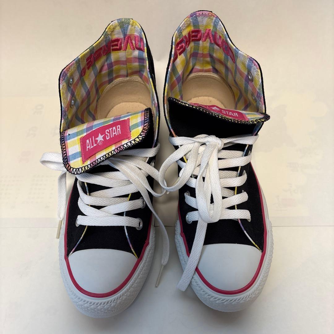 CONVERSE ALL STAR ハイカット 25cm チェックConverse;接近未使用