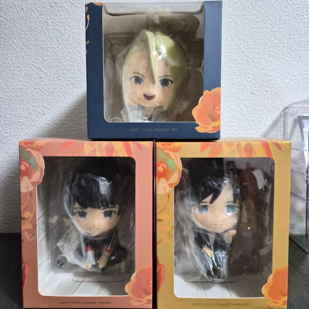 囚われのパルマ ハルト アオイ チアキ ソフビ フィギュア没有明显的损伤或污渍