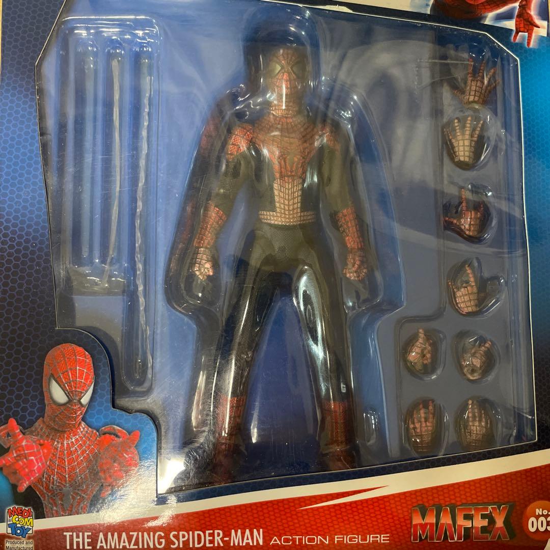 mafex アメイジングスパイダーマン マフェックス No.003メディコムトイ;整体状态不佳