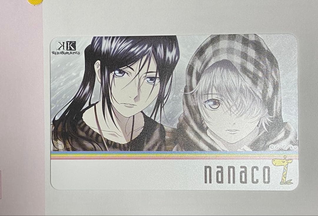 K RETURN OF KINGS 伊佐那　夜刀神 nanacoカードとイラスト未使用