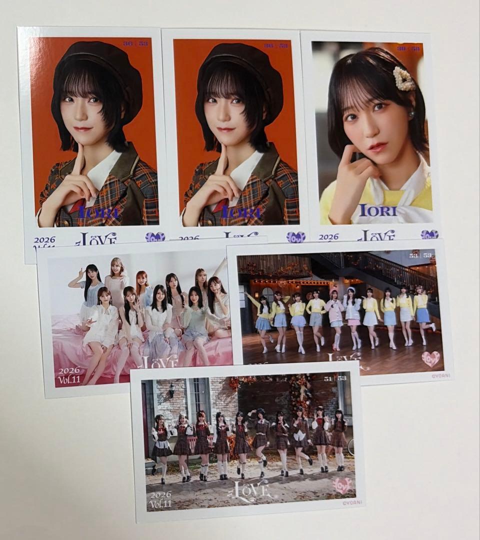 = LOVE イコラブ 野口衣織 ミニフォトカード 国立 グッズ接近未使用