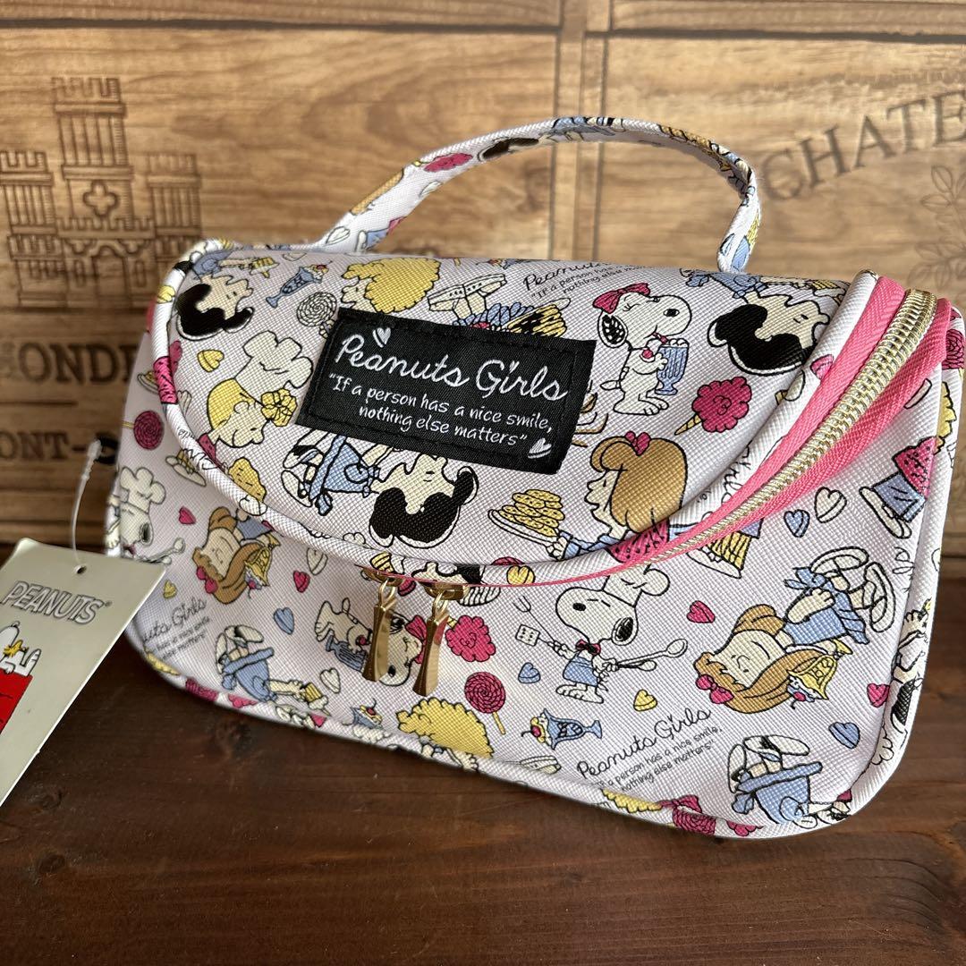 PEANUTS Girls バニティポーチ 化粧ポーチ未使用