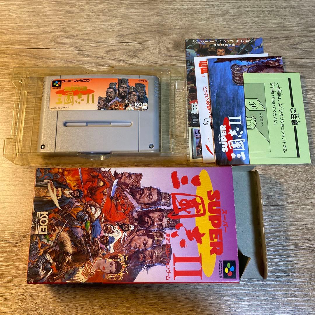 SUPER 三國志2 スーパーファミコンSuper Famicom;有些许损伤或污渍