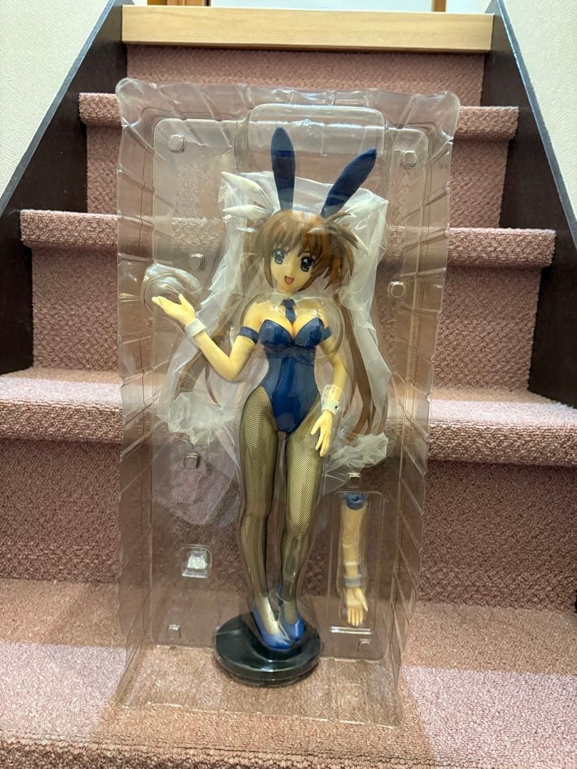 魔法少女リリカルなのは　StrilerS　高町なのは　バニーフィギュア有些许损伤或污渍