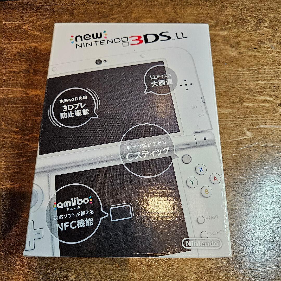 new Nintendo 3DS LL ホワイト 本体没有明显的损伤或污渍
