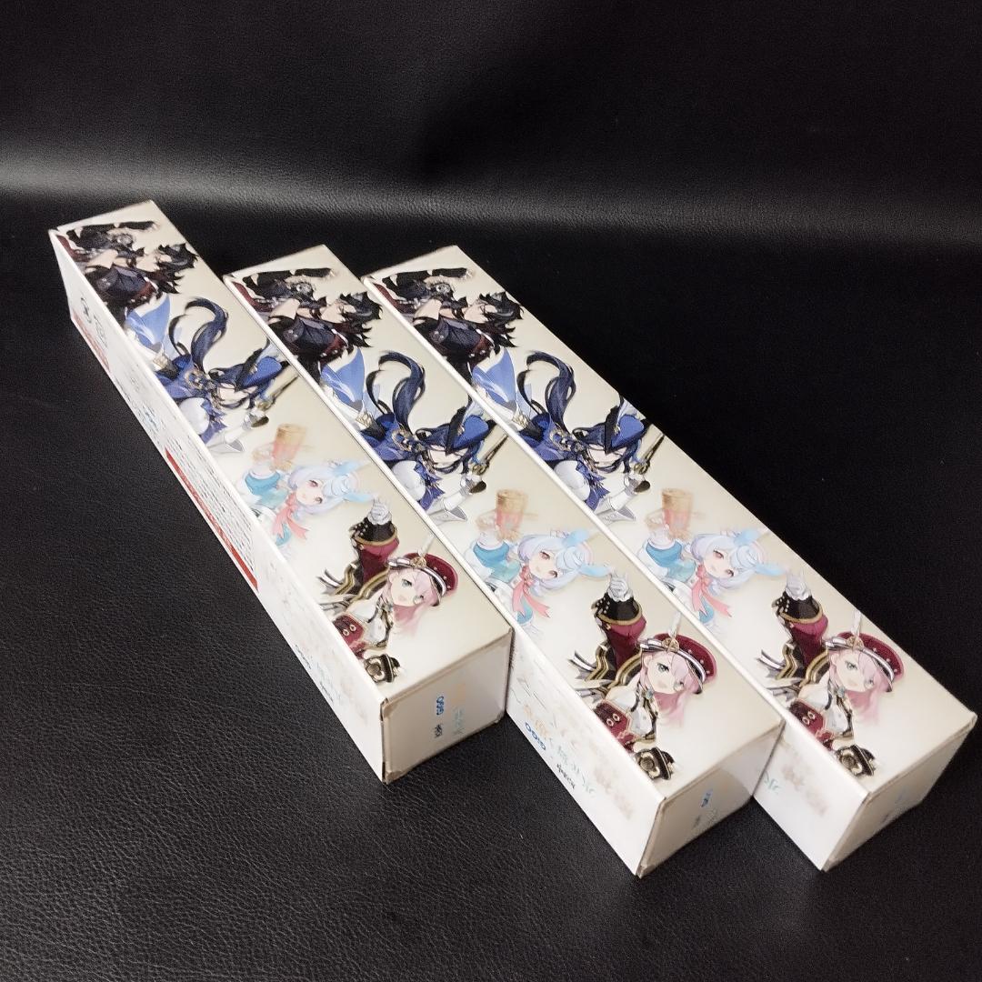 原神　GIGO限定　水花舞う遊宴へ　ラバーマット　全３種セット　デスクマット