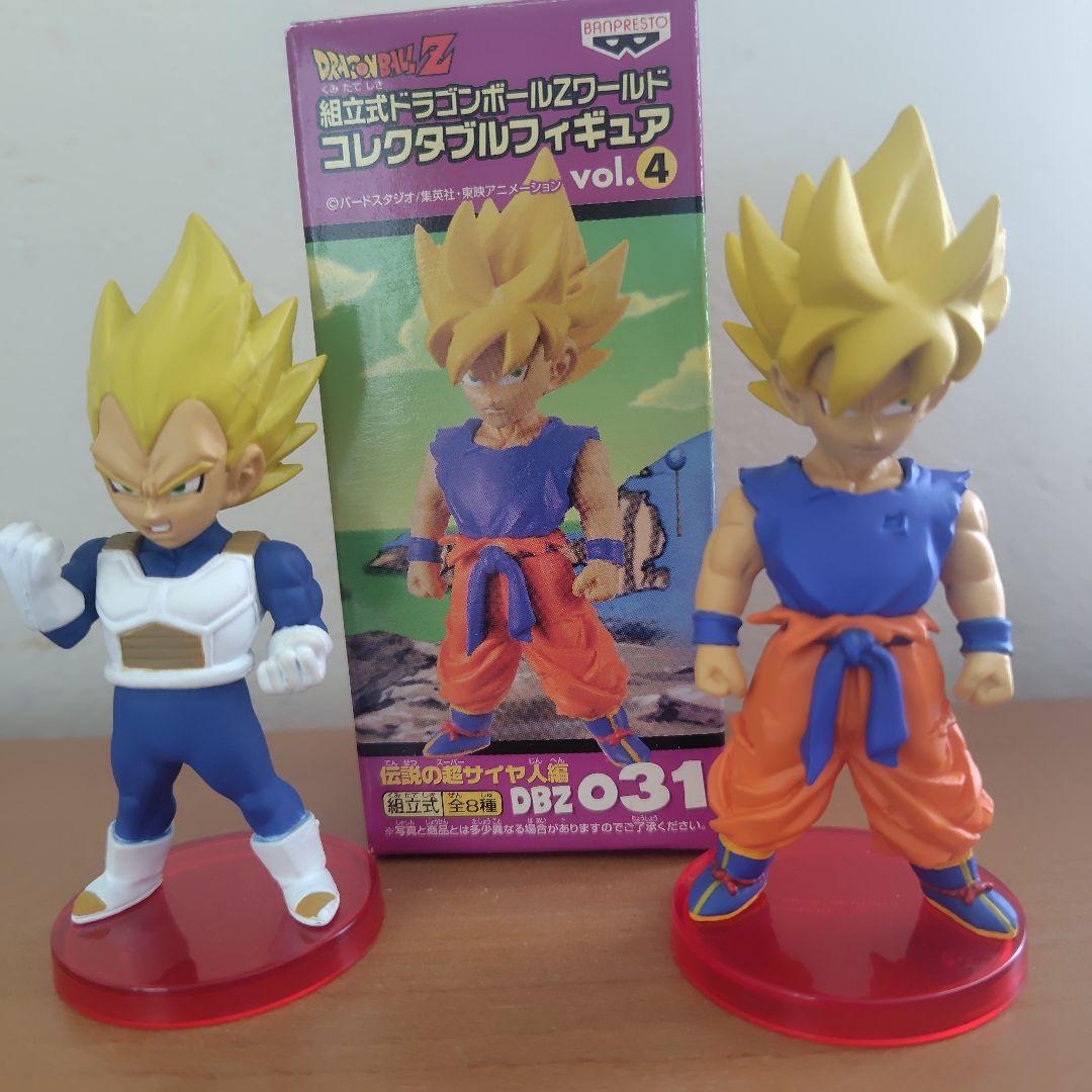 孫悟空＆ベジータ フィギュアBANPRESTO;没有明显的损伤或污渍