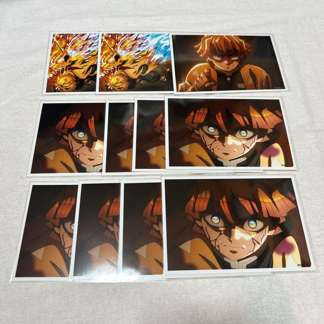 鬼滅の刃 我妻善逸 無限城編 ufotable 場面写ブロマイドくじ未使用