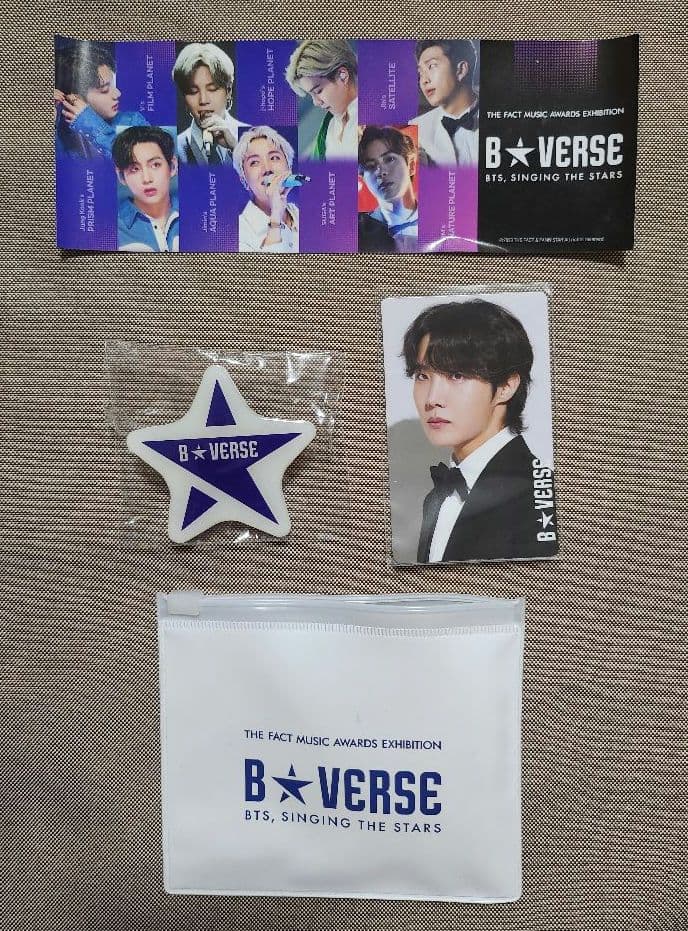 J-HOPE フォトカード　B★VERSE 展示会
