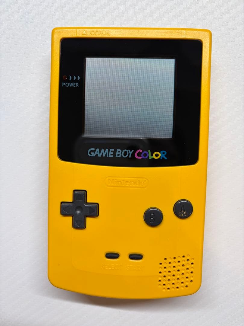 GAME BOY COLOR イエロー CGB-001 動作良好品没有明显的损伤或污渍