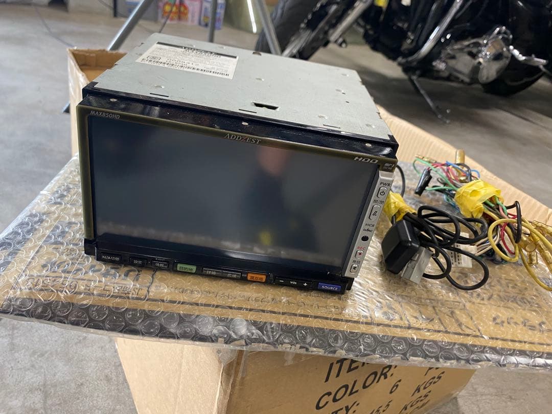 ADDZEST MAX850HD ヘッドユニット没有明显的损伤或污渍