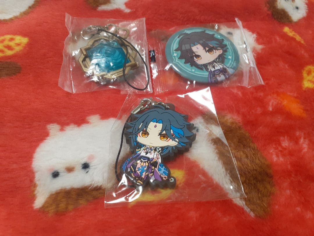 原神 魈 ラバスト 缶バッジ 神の目