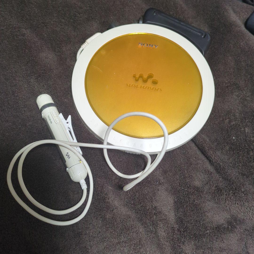 SONY WALKMAN ポータブルCDプレーヤー動作未確認SONY;有损伤或污渍
