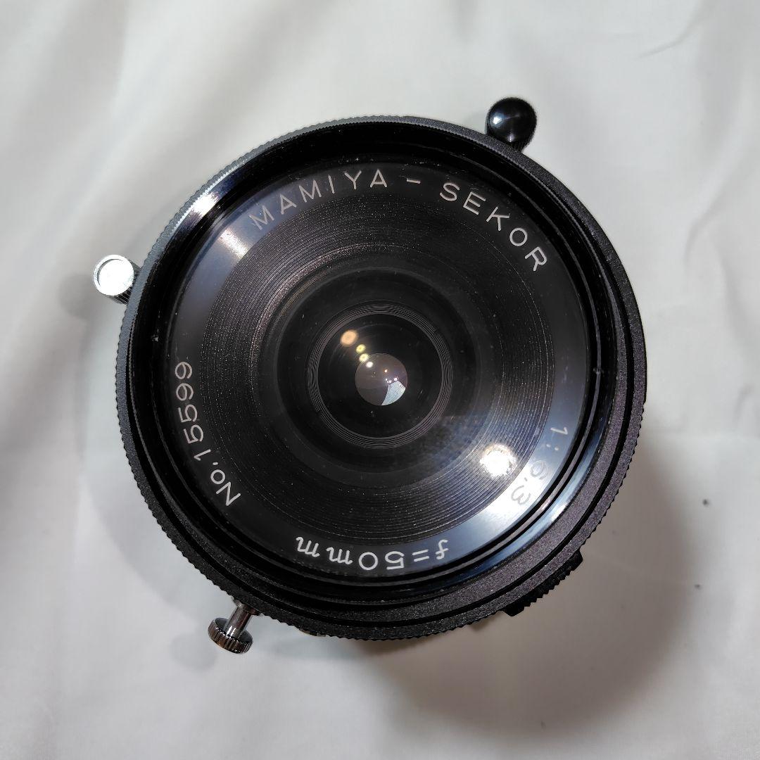 Mamiya Sekor 1:6.3 f=50mm レンズMamiya;有损伤或污渍