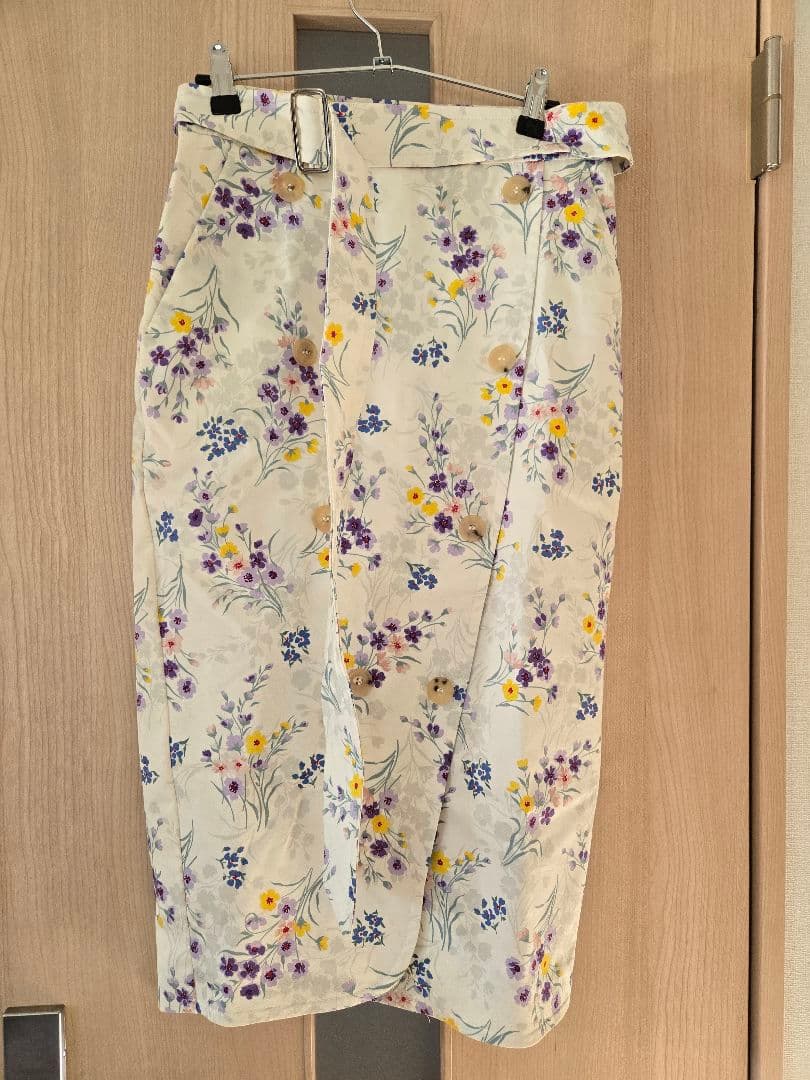 MaxMara マックスマーラ 花柄 ストレッチスカート 38Max Mara;未使用