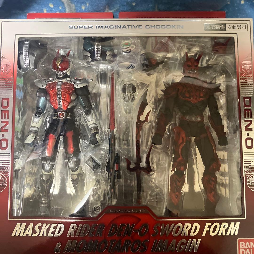 S.I.C.VOL.42 仮面ライダー電王ソードフォーム&モモタロスイマジン没有明显的损伤或污渍
