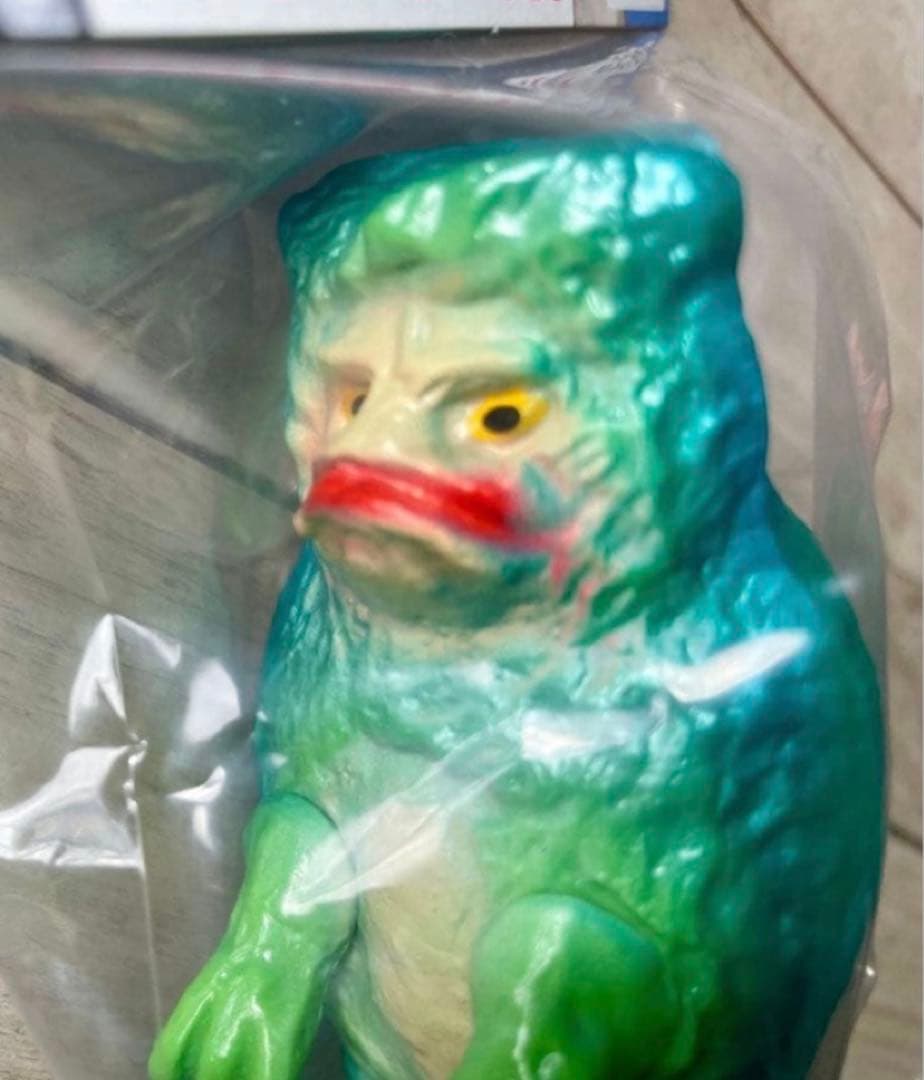 ガラモン マルサン マスコットプラモデルソフビ版 当時物新品未使用保証ノスヒロmarusan;未使用