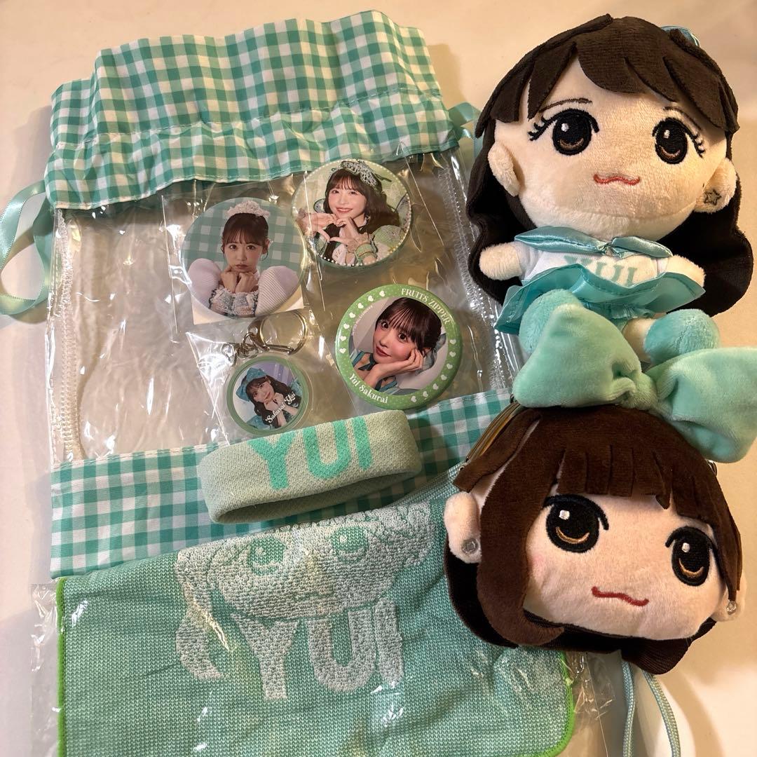 櫻井優衣 グッズ まとめ売り かわぬい没有明显的损伤或污渍