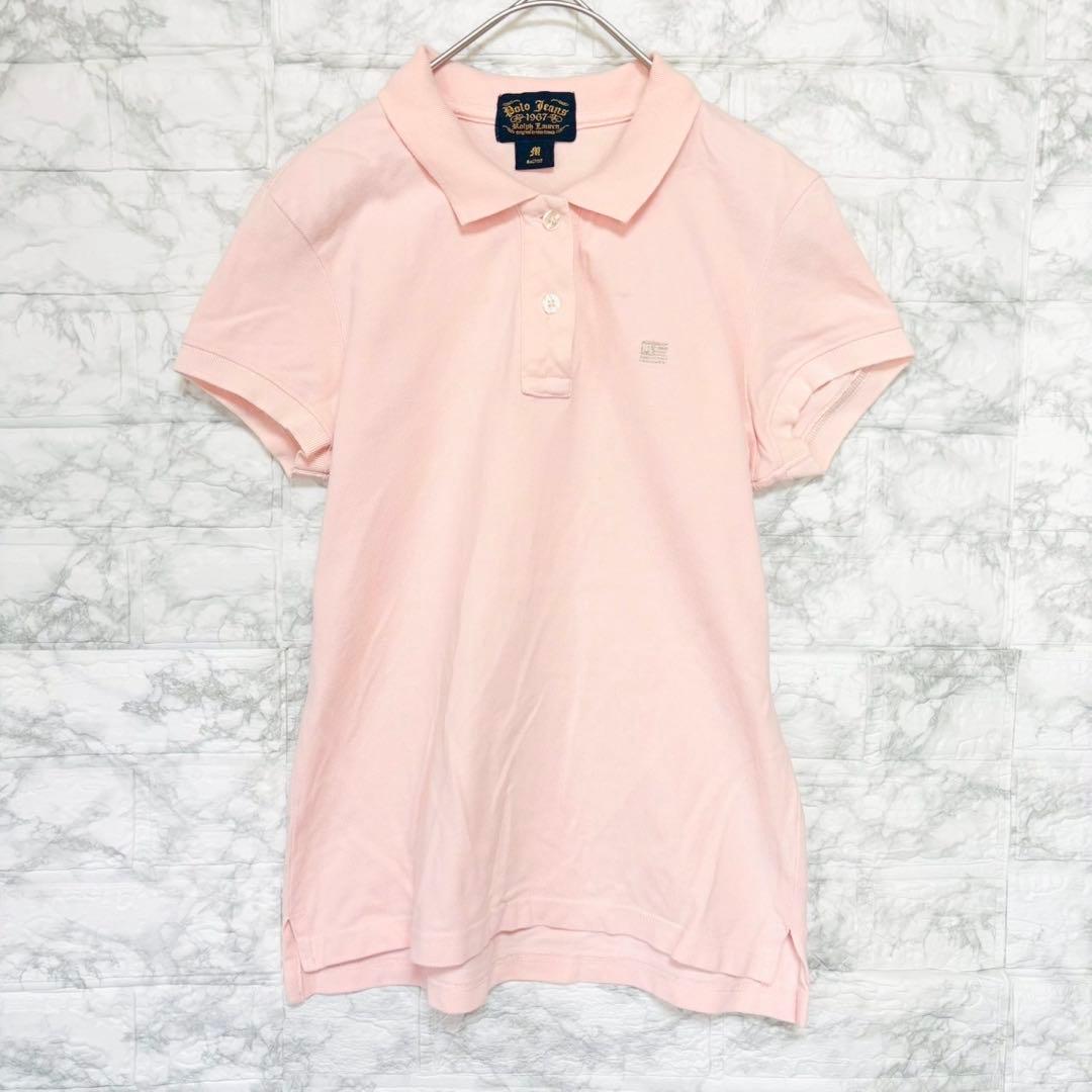 ポロラルフローレン◆半袖ポロシャツ/胸元刺繍 サイドスリット ゴルフ 華やかPOLO RALPH LAUREN;没有明显的损伤或污渍