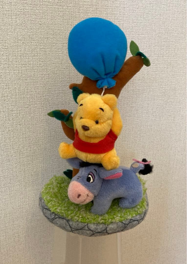 くまのプーさんぬいぐるみ/ディズニーランド /プーさんイーヨー 風船 ツリーDisney;没有明显的损伤或污渍