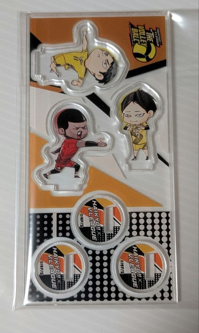 ハイキュー アクリルminiフィギュア Vリーグver 角名 牛島 尾白
