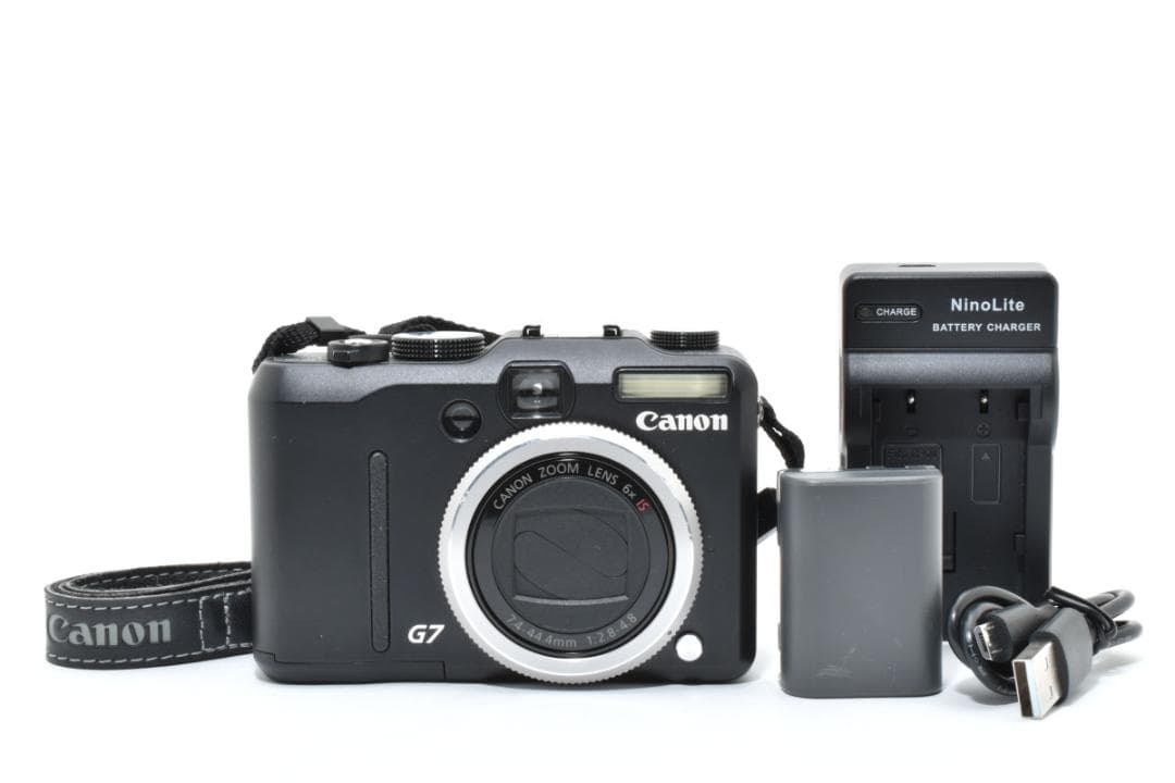 【動作品】Canon PowerShot G7 デジタルカメラ キャノンCanon;有些许损伤或污渍