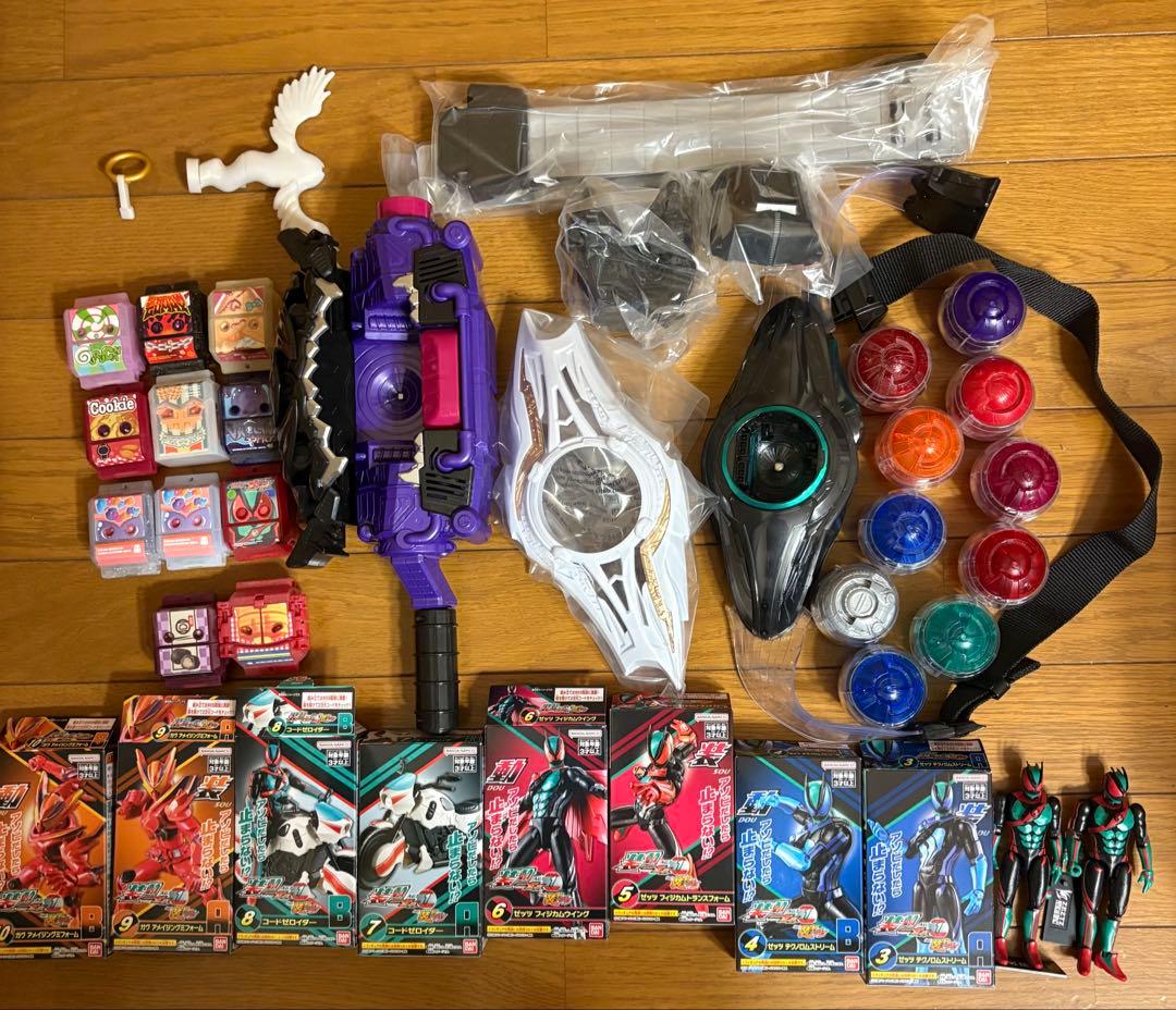 仮面ライダー変身ベルトコレクションアイテムまとめ売り没有明显的损伤或污渍